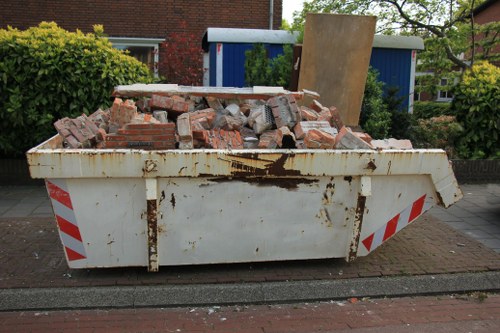 Modern furniture disposal process in Covent Garden