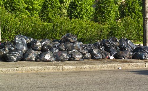 Eco-friendly waste disposal in office settings