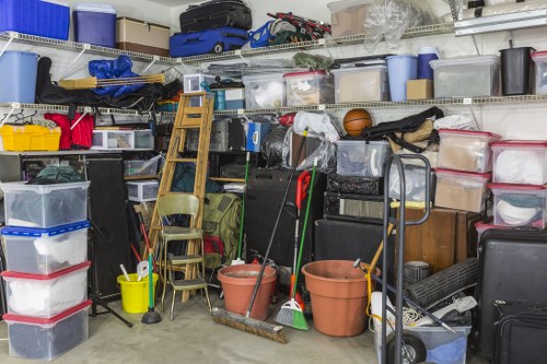 Clutter-free living space after furniture clearance
